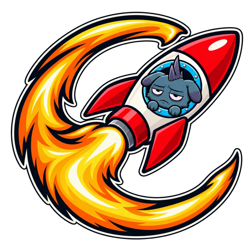 Palpatine, le Depresso de C’Rocket, à bord de sa fusée